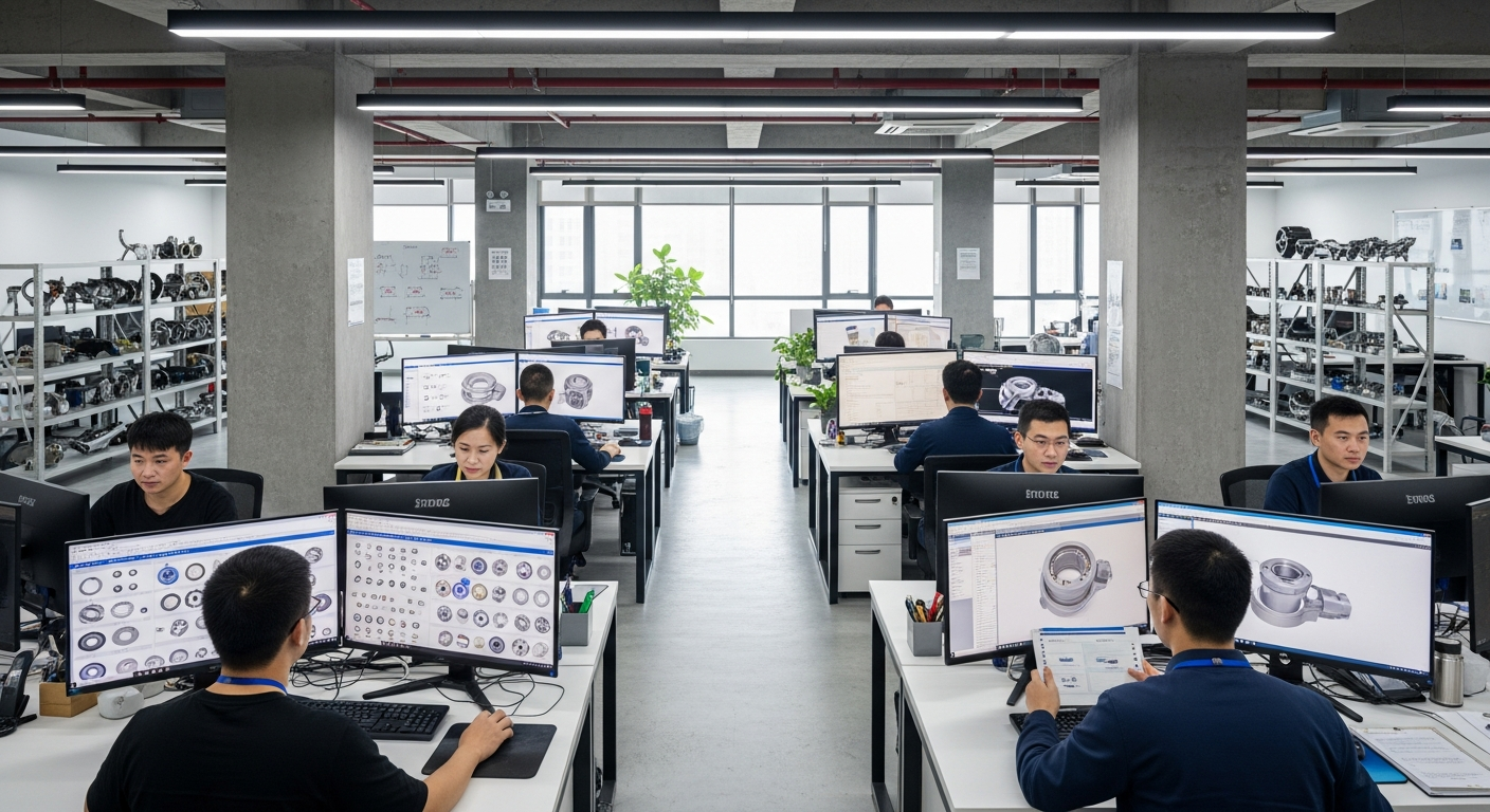 Oficina de JIAWEI 4x4 en Guangzhou