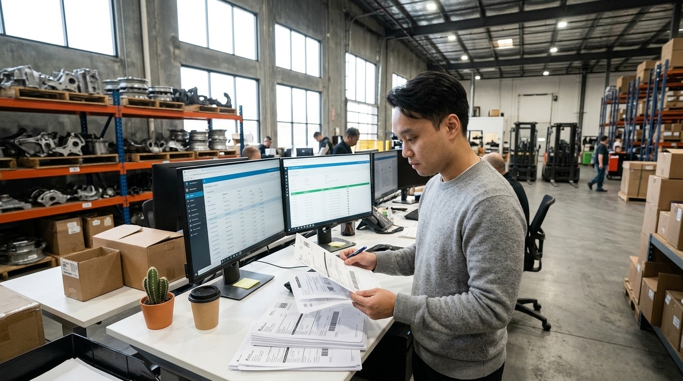 Procesamiento de pedidos en JIAWEI 4x4